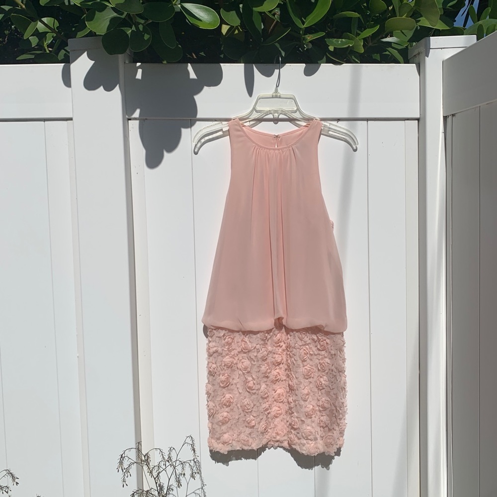 Pink Rose Cocktail Dress